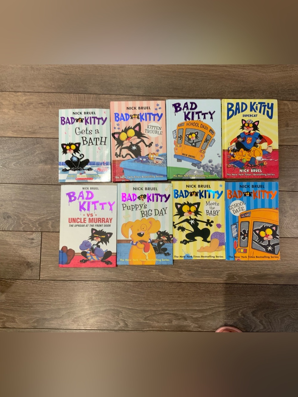 Bad Kitty Children’s Book Set - Colorful Covers (Multi)